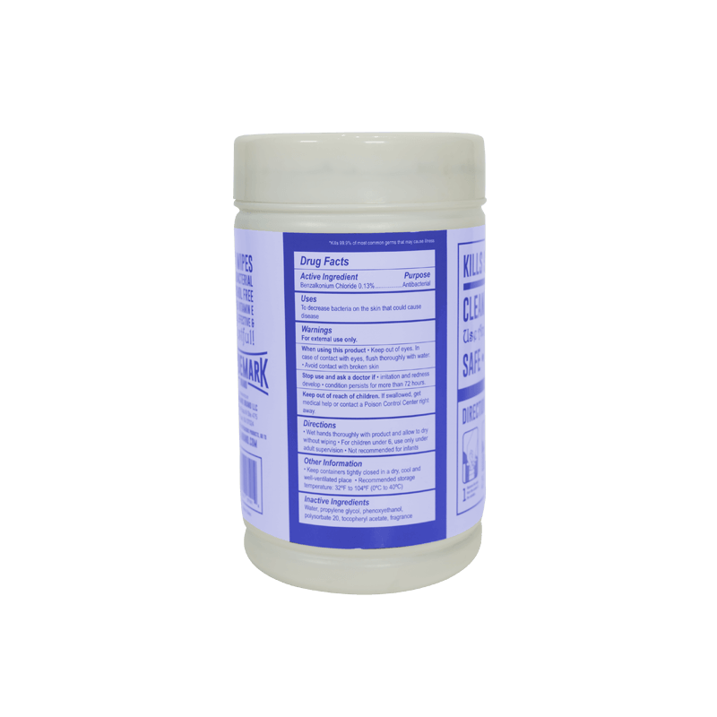 Disfecting And Antibacterial Wipes Lemon Scent BR-006